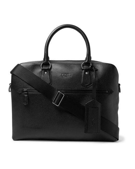 Polo Ralph Lauren Pebble-Grain Leather Briefcase
