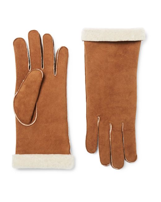 Anderson & Sheppard Shearling Gloves