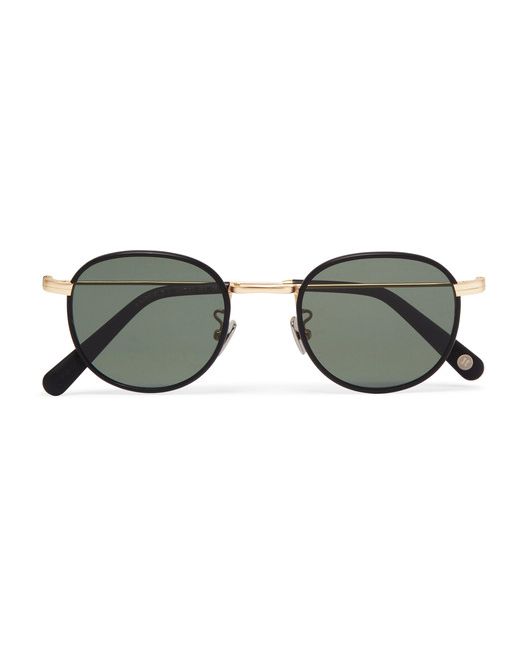 Cubitts Bingfield Round-Frame and Tone Metal Sunglasses