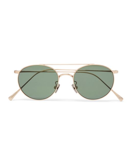 Cubitts Bemerton Round-Frame Tone Sunglasses