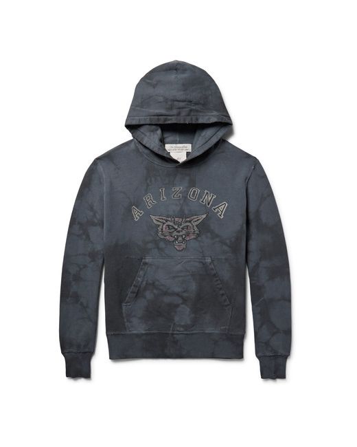 Remi Relief Flocked Loopback Cotton-Jersey Hoodie