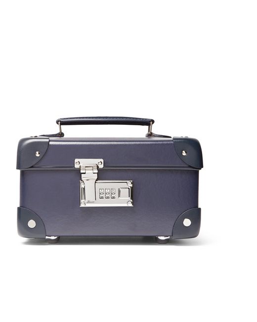 Globe-Trotter Leather-Trimmed Watch Case