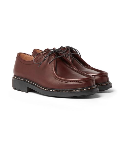 Heschung Thuya Leather Derby Shoes