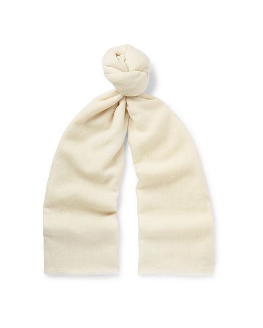 Anderson & Sheppard Cashmere-Twill Scarf