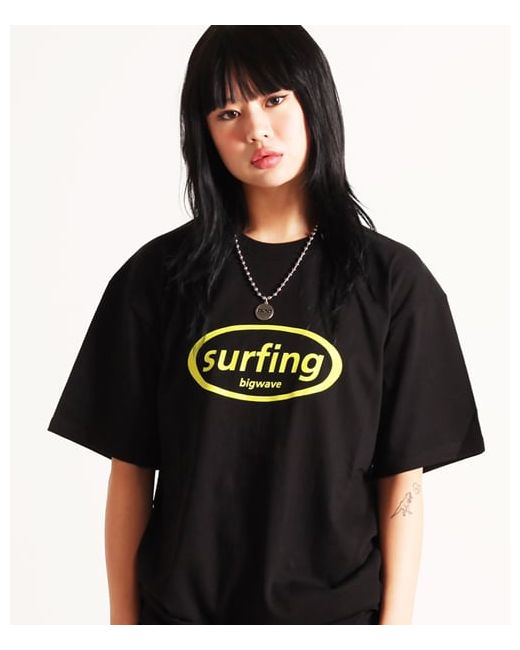 respect Surfing short sleeve t-shirt lime