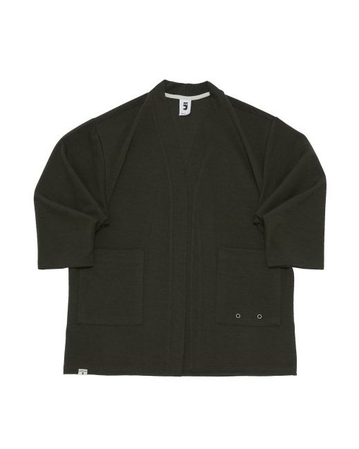 anothing Wool Heritage Non-Button Cardigan