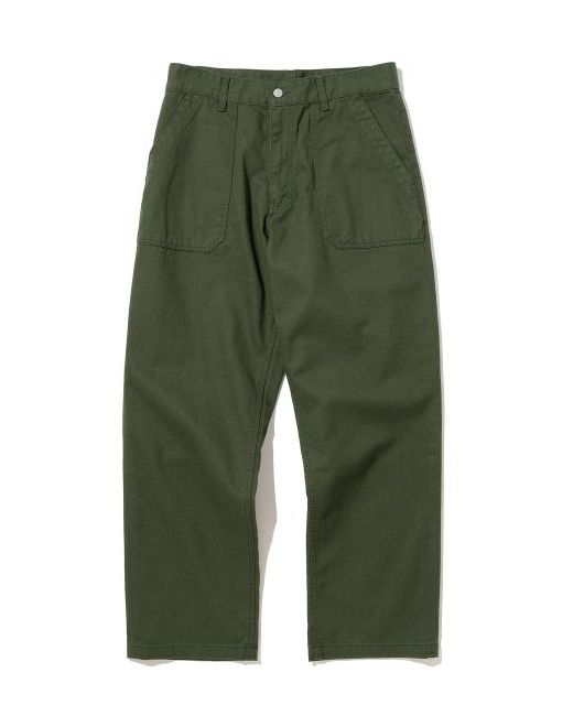 uniformbridge cotton fatigue pants wide fit