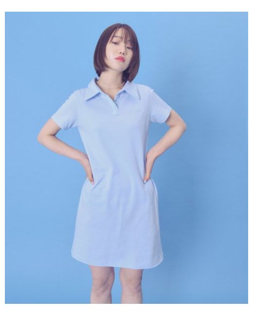 katharsis Short-sleeved PK one-piece SKY BLFREE