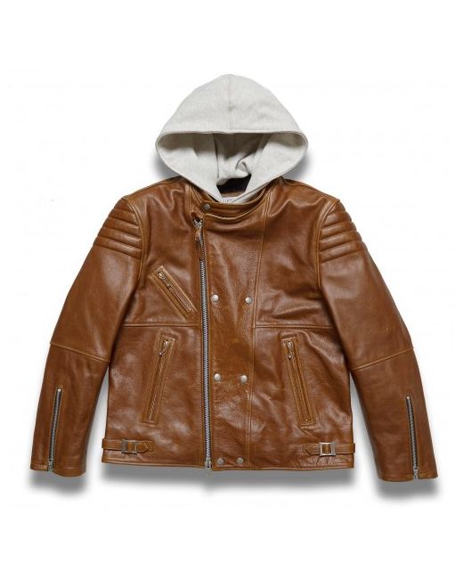 diafvine DV. LOT 612 MARK Hoodie leather Jacket