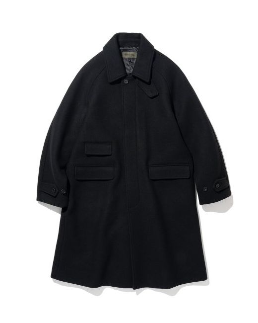 uniformbridge wool balmacaan coat