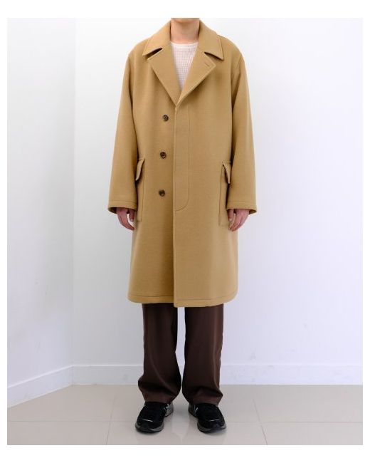 ballute Chilly Weather Wool Coat Camel
