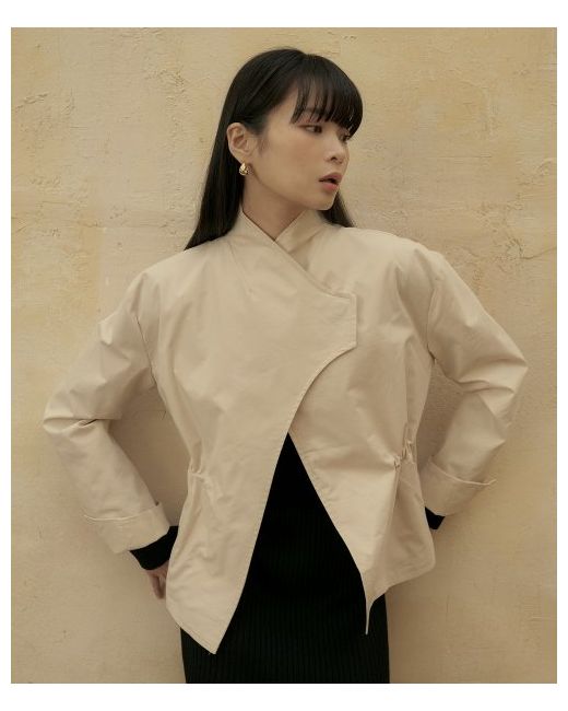 reorg Fsts Non-Collar Double Jacket Butter