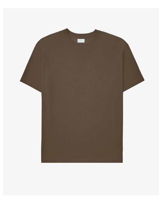 coor Supima Cotton Semi-Oversized T-Shirt Dark