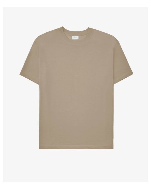 coor Supima Cotton Semi-Oversized T-Shirt Mocha