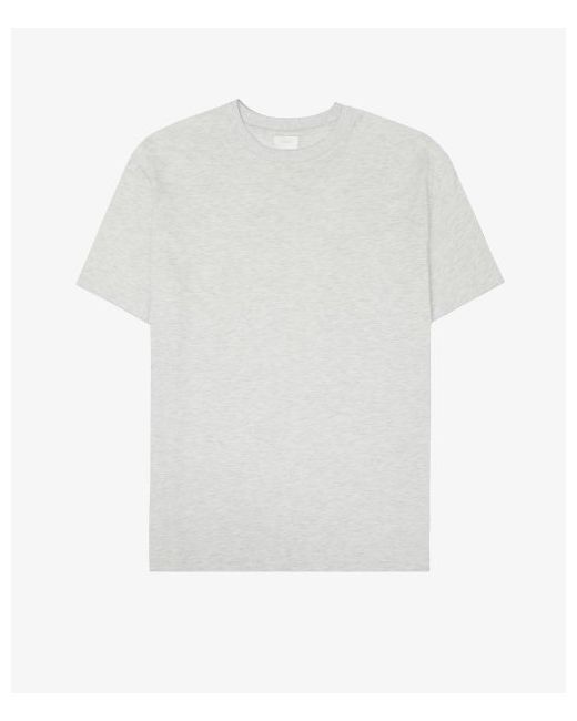 coor Supima Cotton Semi-Oversized T-Shirt Melange Light