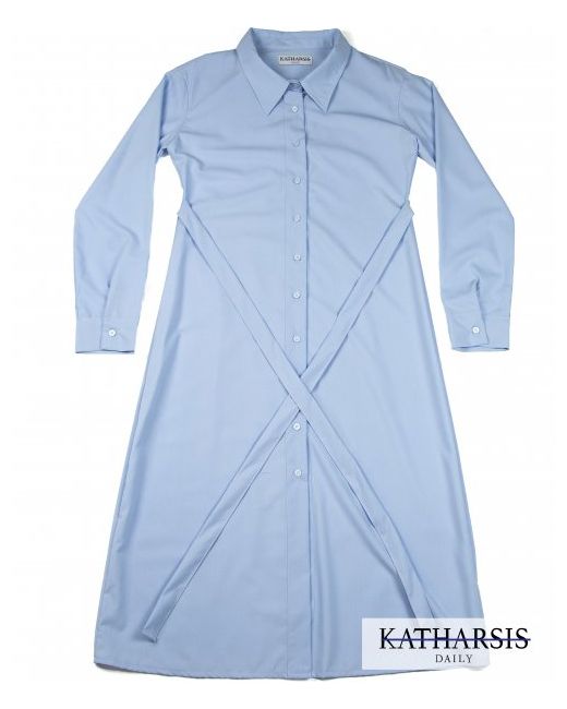 katharsis DAILY LINE-Similar shirt dress light