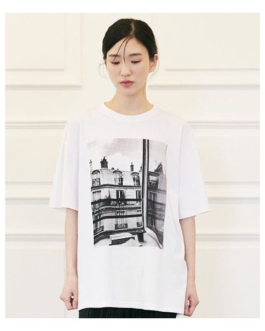 noiago NOI408 Window Print T-shirt