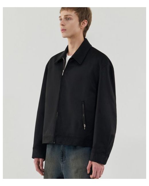 drawfit Edition Suede Jacket BLACK
