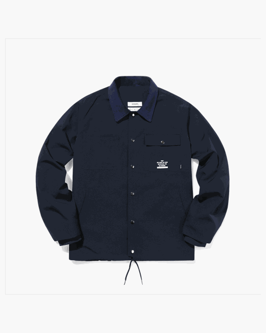 bebums signature coach jacket navy