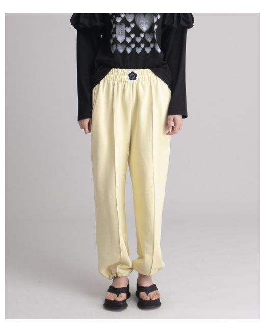 nofficialnoffice Pin tuck string trousers
