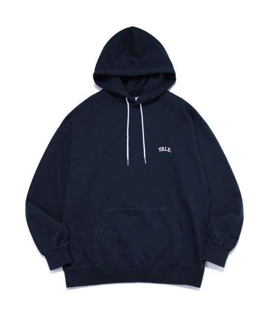 Yale 24Ss Onemile Wear Small Arch Hoodie Navy