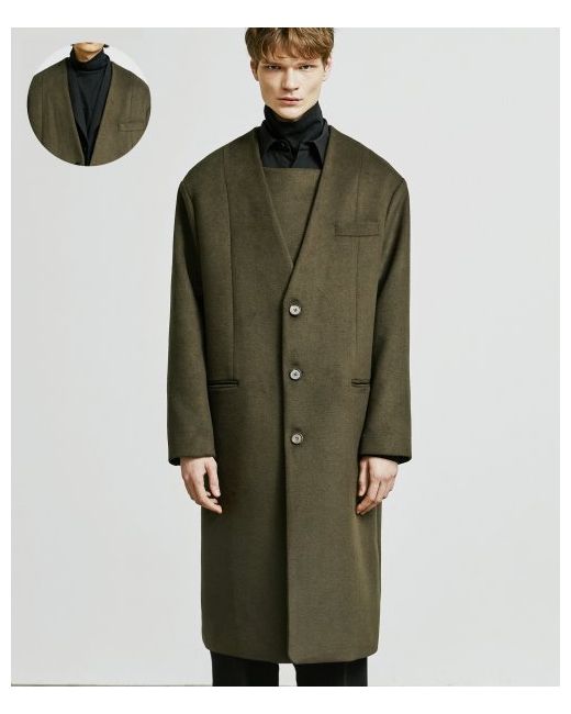 ssy Karaless Front Cover Coat