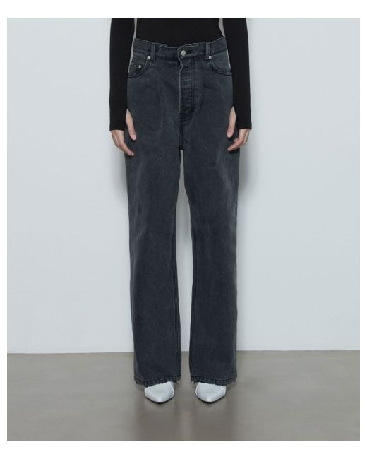 threetoeighty Pleated Wide Jeans