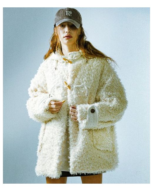 rshemiste Fur knit duffle coat IV