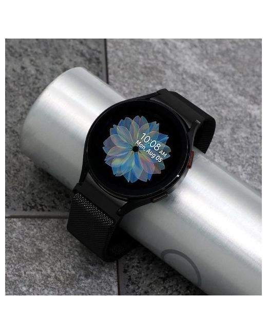 valentinorudy VRG107-BK Galaxy Watch 4 Mesh Band Strap 20mm