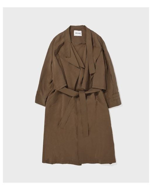 lowclassic Double Collar Trench Coat