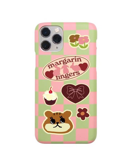 margarinfingers Checker Board Sticker Iphone Case