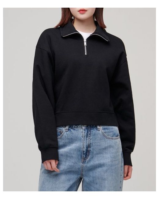 musinsastandard Half Zip Sweatshirtblack