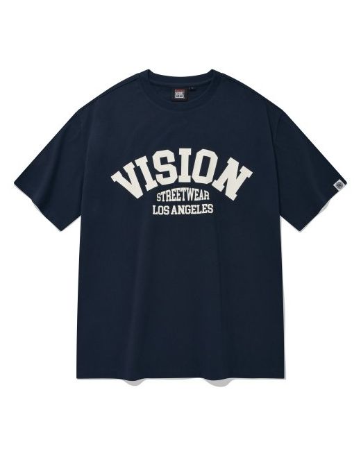 visionstreetwear VSW Arch Logo T-Shirts Navy