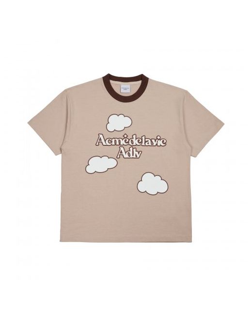 acmedelavie Cloud Logo Short Sleeve T-Shirt