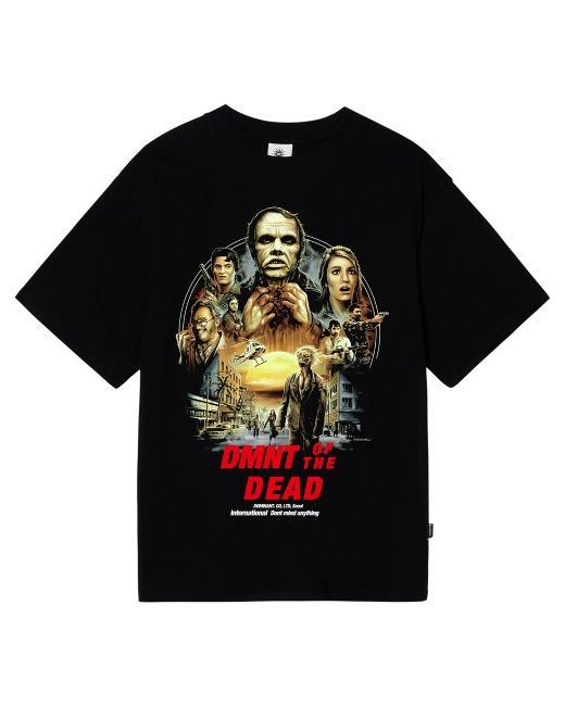 dominant Dead Zombie Printed Overfit Short Sleeve T-Shirt