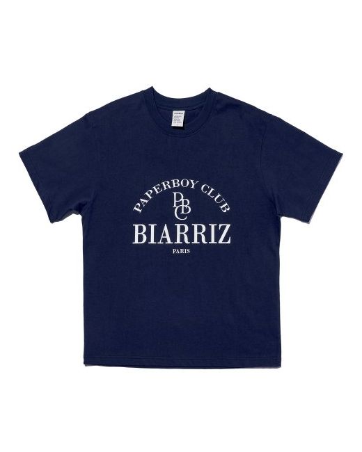 PaperBoy Biarritz Chain Short Sleeve T-Shirt Navy