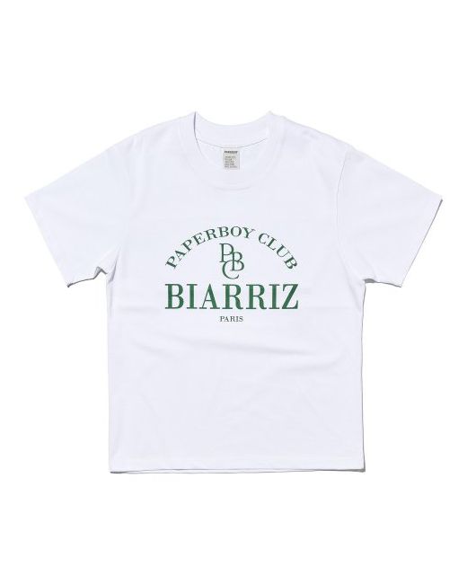 PaperBoy Biarritz Chain Short Sleeve T-Shirt White