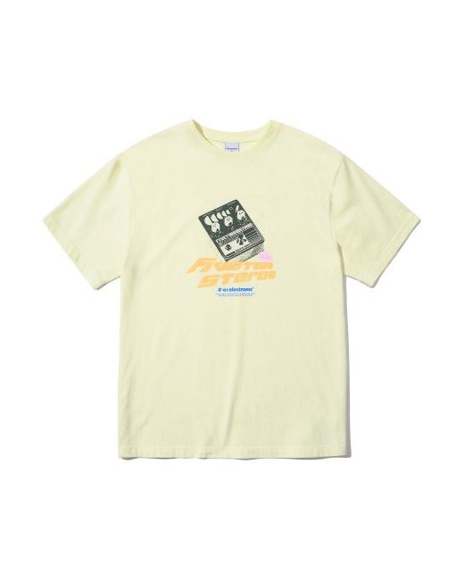 5252byoioi Effector Graphic Advanced T-Shirt Lemon