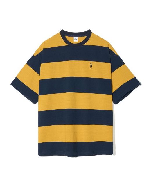 partimento Chubby10S Bold Stripe T-Shirt Mustard