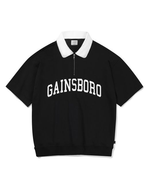gainsboro Arch Logo Collar SweatshirtBlack