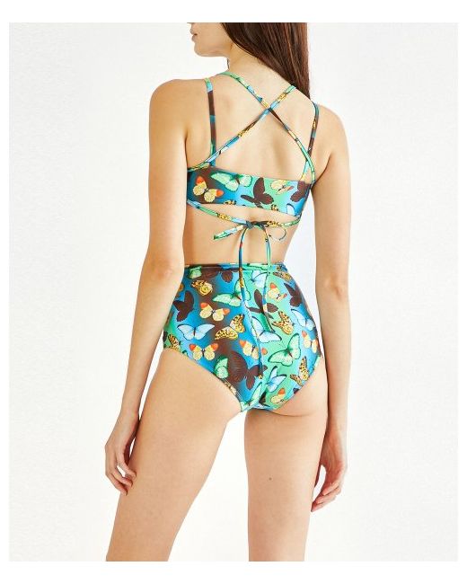 delightpool Butterfly Fantasia Bikini Bottom Emerald