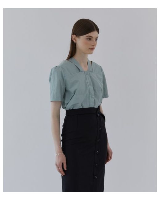 modernable Line Point Blouse