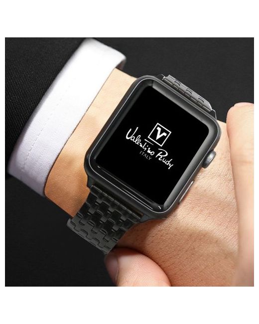 valentinorudy VRA251-BK Apple Watch compatible metal strap 7 6 5 4 3 2 1 SE