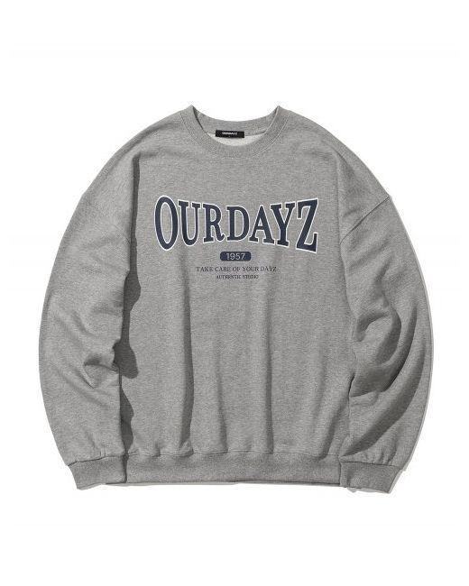 ourdayz ODZ Authentic Logo Sweatshirt MELANGE GREY