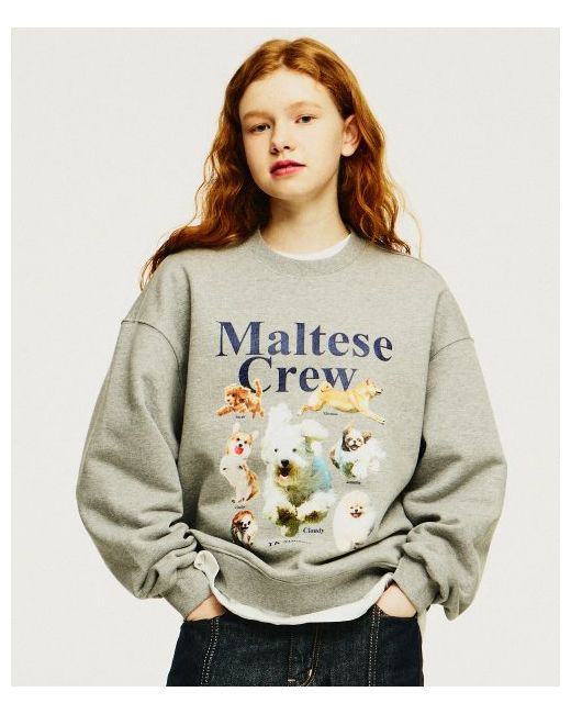 waikei Maltese Crew Sweatshirt