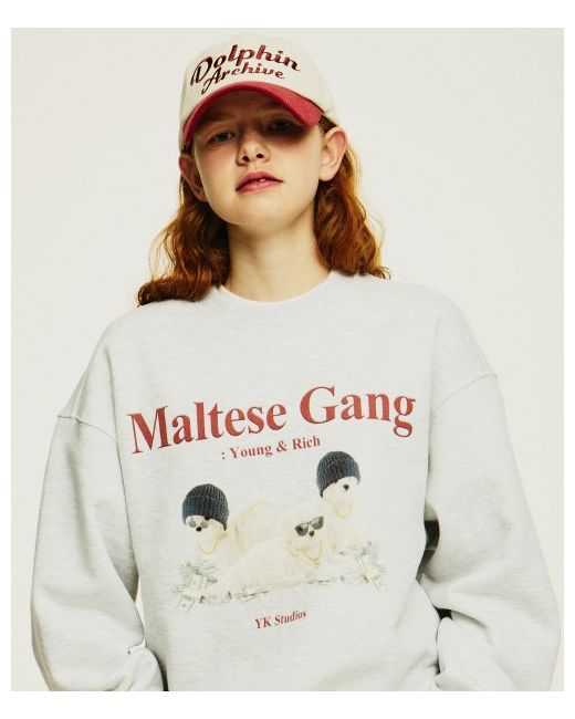 waikei Maltese Gang Sweatshirt Melange
