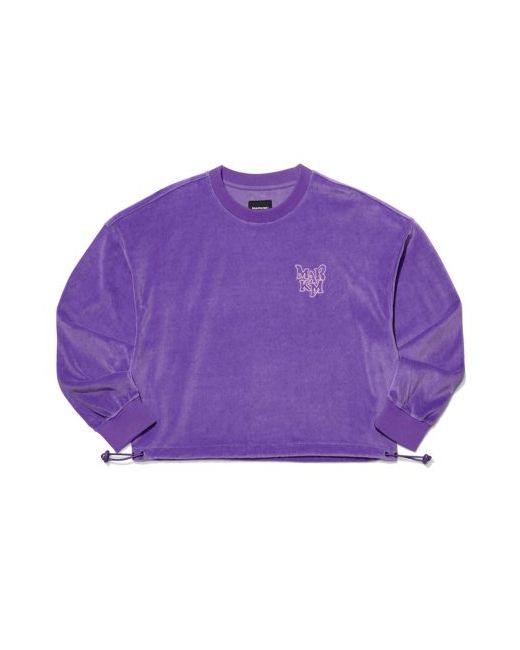 markm W Velvet String Sweatshirt