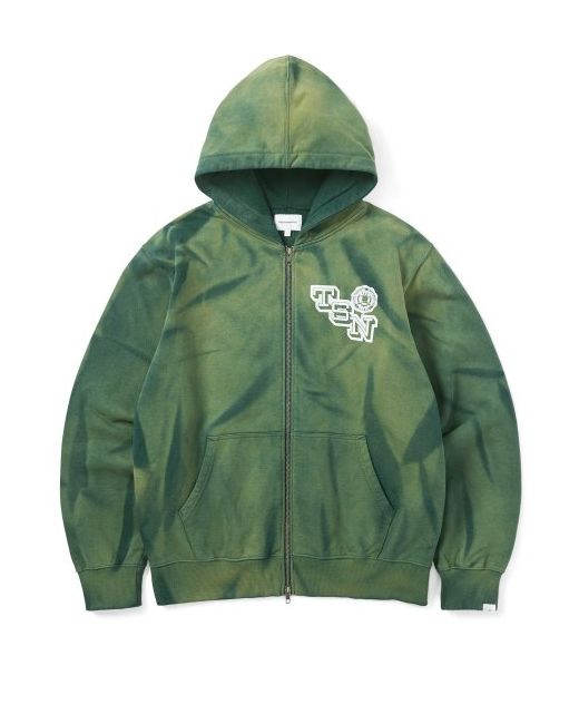 thisisneverthat Faded Zip Up Hoodie Forest