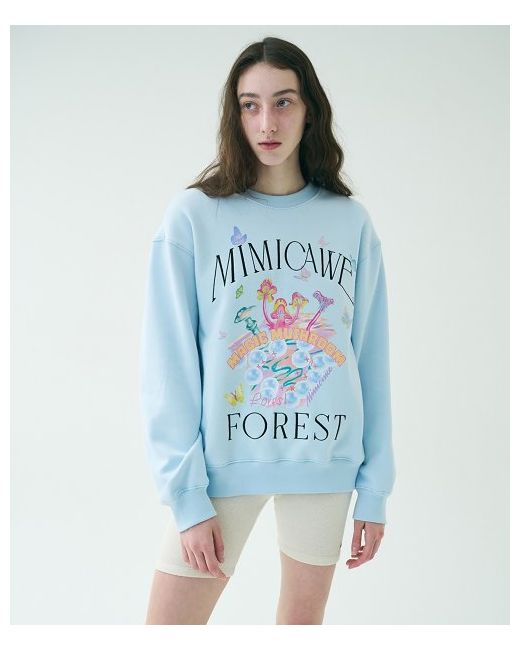 Mimicawe Magic Forest Sweat Shirts/Pale