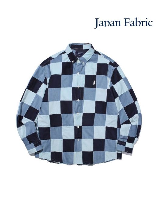 Yale Japan Fabric Corduroy Patch Work Shirt